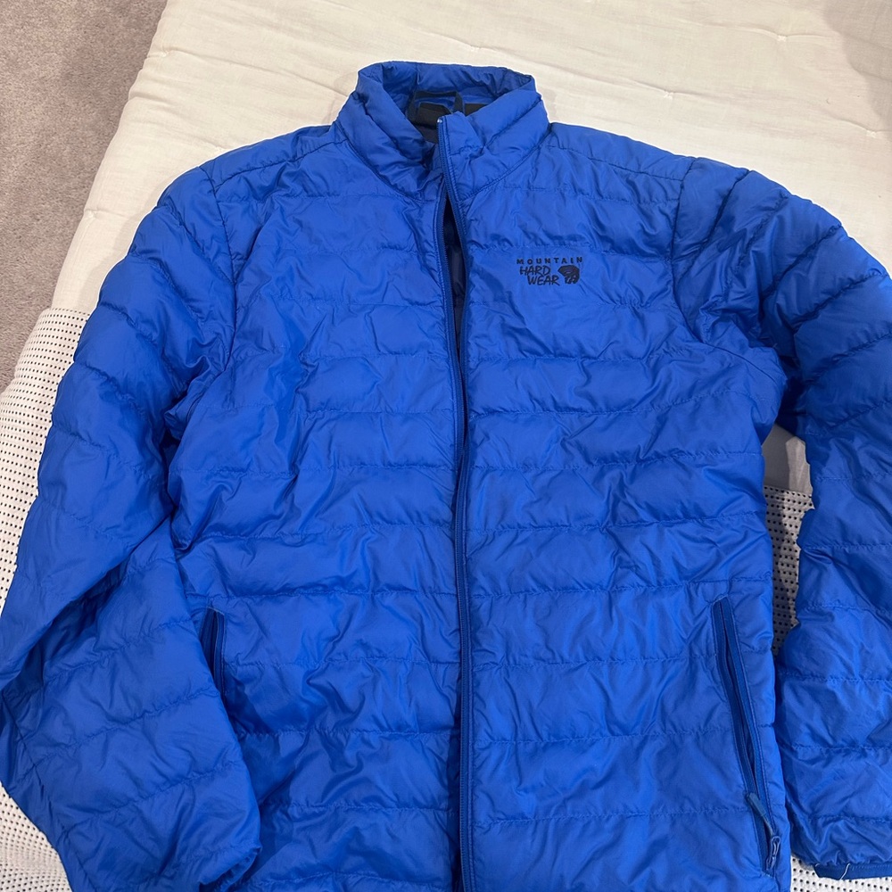 Mountain Hardwear Vibrant Blue Puffer Jacket